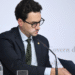 Guillem Casal a la roda de premsa posterior al consell de ministres.