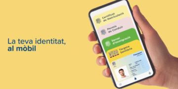 Imatge del vídeo promocional de la cartera digital.
