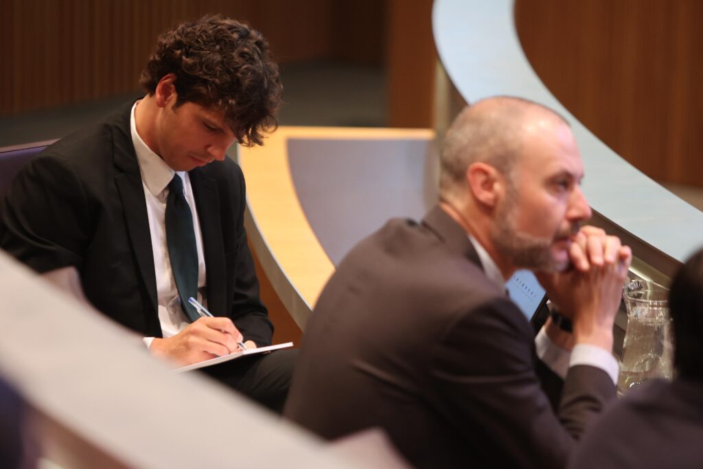 Pol Bartolomé al Consell General. Foto: Concòrdia