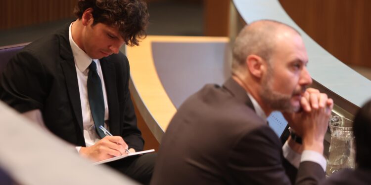 Pol Bartolomé al Consell General. Foto: Concòrdia