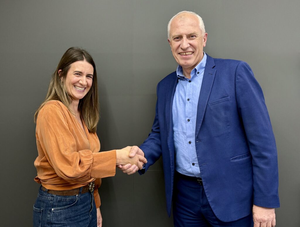 Carles Codó, director d'Assegur Diversos, S.A i Cristina Serra, directora de Global Risc Assegurances, S.A. i de la delegació de Generali Iard a Andorra.