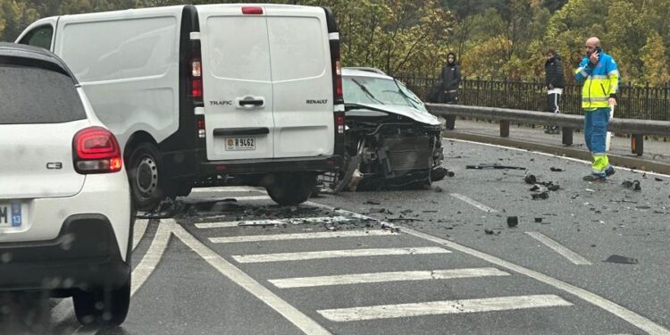 L'estat dels vehicles després de l'accident.