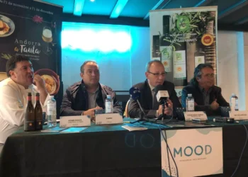 Presentació d'una edició de l'Andorra a Taula. Foto: Google.
