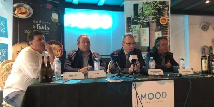Presentació d'una edició de l'Andorra a Taula. Foto: Google.