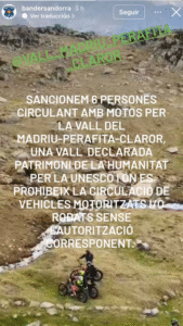 La publicació dels banders.