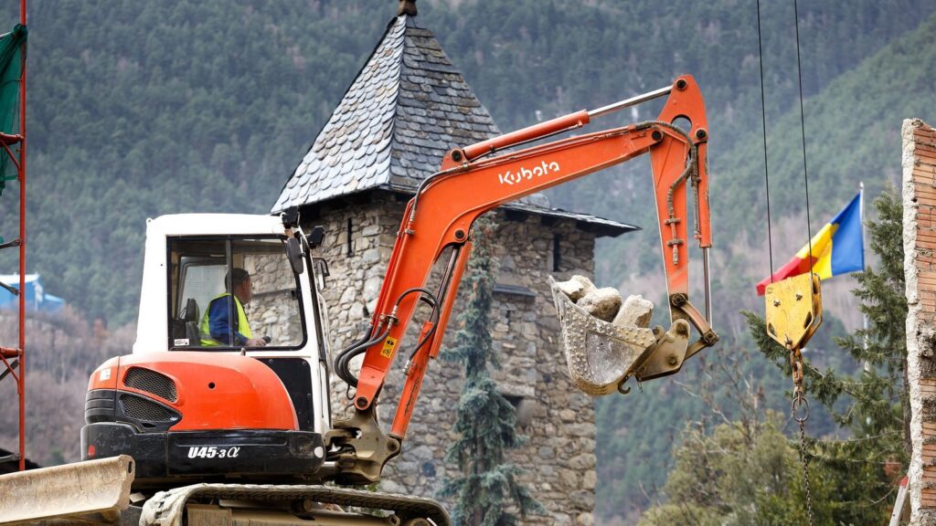 Treballadors il·legals a la construcció.