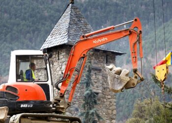 Treballadors il·legals a la construcció.