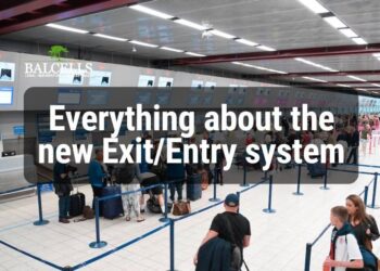 Imatge referencial del nou sistema Entry/Exit de l'Espai Schengen. Foto: Google.
