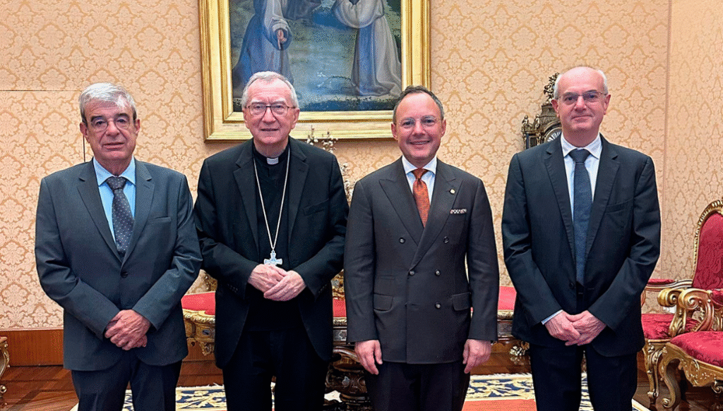 Un moment de la reunió que ha tingut lloc aquesta setmana al Vaticà.