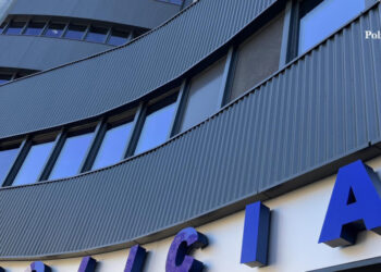 Edifici de la policia. Foto: Arxiu.