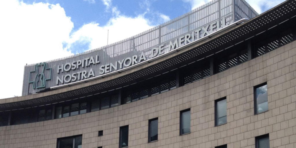 L'Hospital Nostra Senyora de Meritxell. Foto: Arxiu.