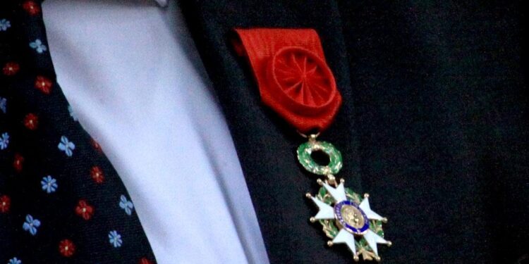 Medalla de la legió d'honor. Foto: Google.