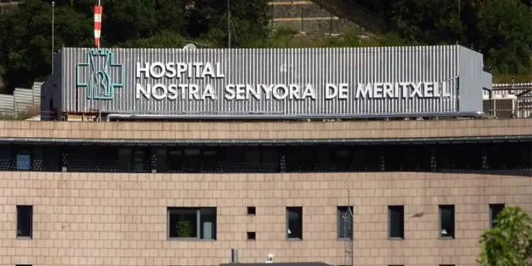 Hospital Nostra Senyora de Meritxell. Foto: Arxiu.