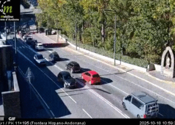 Retencions per entrar i sortir d’Andorra per la frontera espanyola