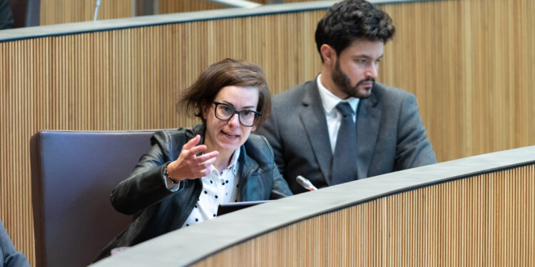 La consellera general de Concòrdia, Núria Segués. Foto: Consell General / Sergi Pérez