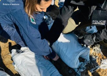Les jornades de desactivació d'explosius. Foto: Policia d'Andorra