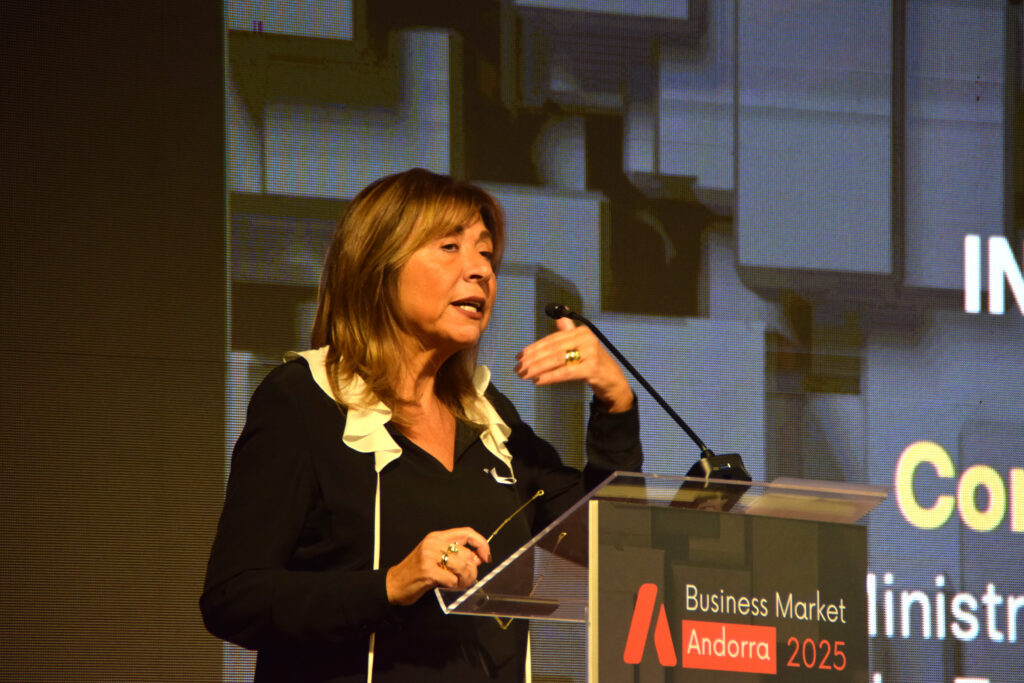 La ministra de Presidència, Economia, Treball i Habitatge, Conxita Marsol. Foto: R. S. (ANA)
