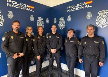 L'agent que s'ha format amb la policia espanyola. Foto: Policia d'Andorra