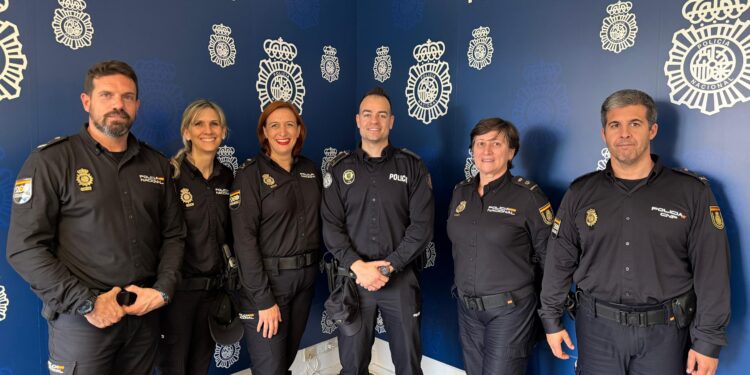 L'agent que s'ha format amb la policia espanyola. Foto: Policia d'Andorra