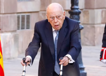 Jordi Pujol en l'última celebració de la Diada. Foto: Q.G.
