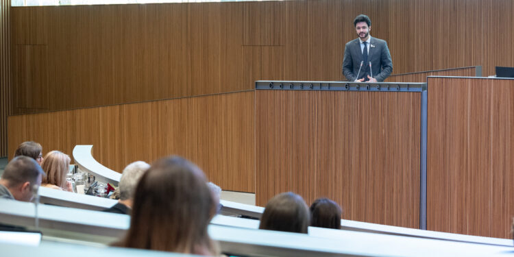 El president del grup parlamentari de Concòrdia, Cerni Escalé. Foto: Consell General
