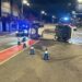El vehicle bolcat després del sinistre. Foto: Policia d'Andorra