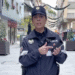 L'agent que apareix al vídeo de la policia.