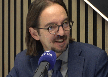 El secretari d'Estat d'Afers Europeus Landry Riba. Foto: ATV.