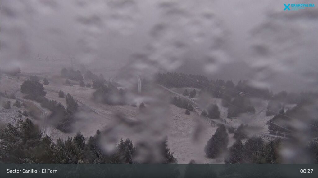 La situació a Grandvalira al sector de Canillo.