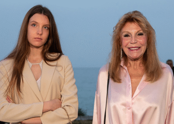 La baronessa Thyssen i la seva filla.