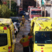 Mobilització d'efectius arran de la deflagració.