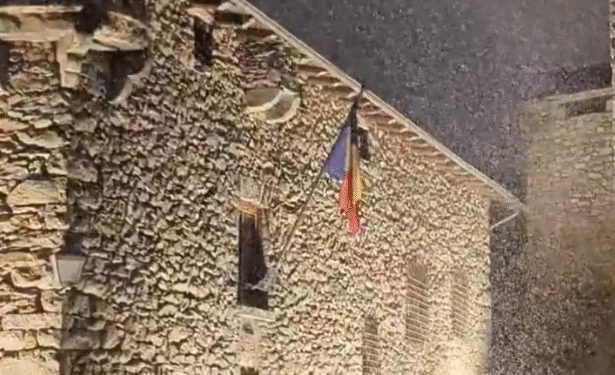 Nevada d'aquest dimarts a Andorra.