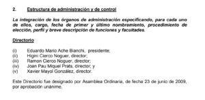 Membres del directori de BPA Uruguai.