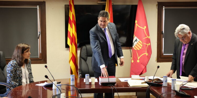 L'alcalde Naut Aran, César Ruiz-Canela Nieto. Foto: ACN