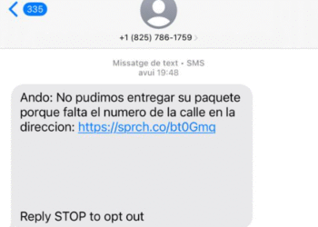 Alerta pel massiu intent de frau simulant una entrega no realitzada
