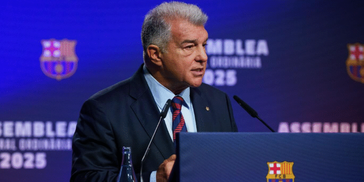 El president del FC Barcelona Joan Laporta visita Andorra aquest divendres