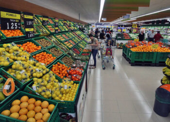Interior d'un Mercadona. Foto: Google.