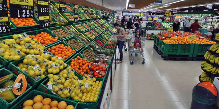 Interior d'un Mercadona. Foto: Google.