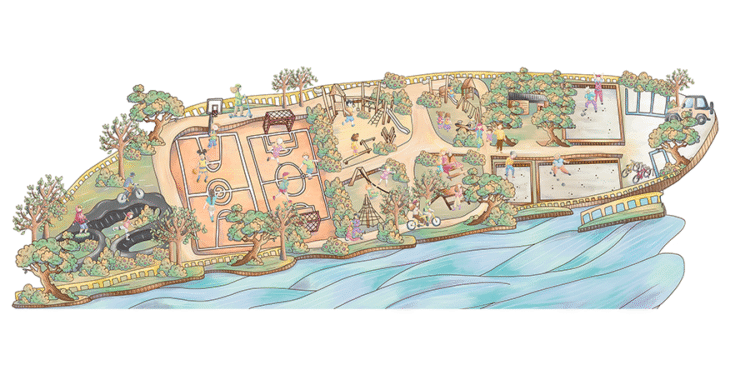 En marxa la segona fase per remodelar el parc del Prat del Senzill