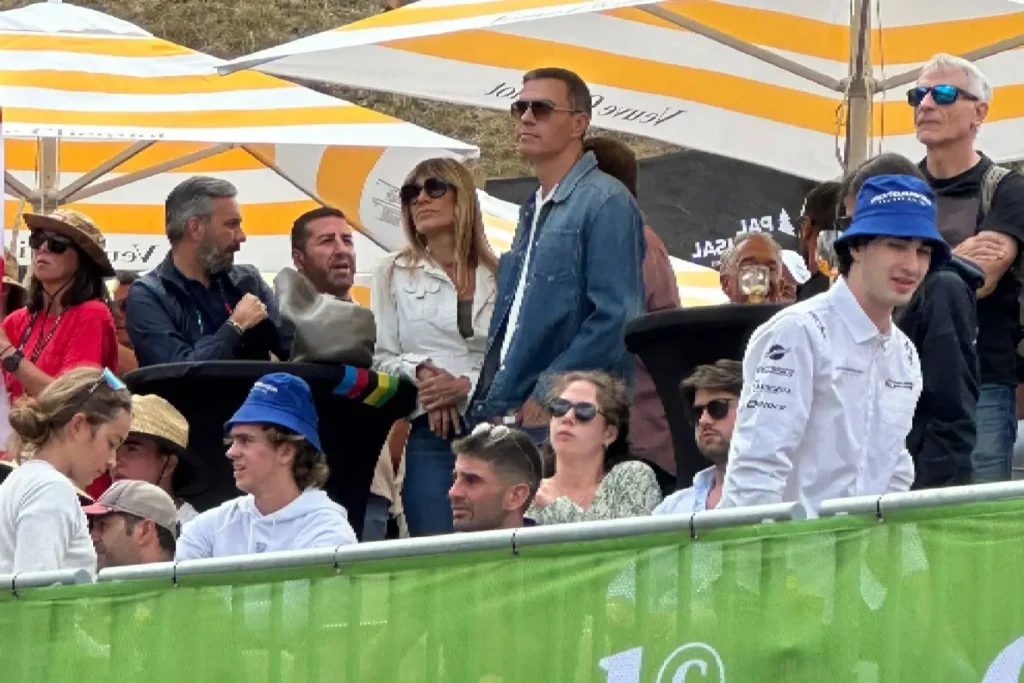 Pedro Sánchez durant unes minivacances a Andorra. Foto: Google.