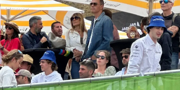 Pedro Sánchez durant unes minivacances a Andorra. Foto: Google.