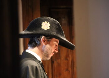 El síndic general, Carles Ensenyat, durant el discurs de Sant Tomàs. Foto: D. M. (ANA)