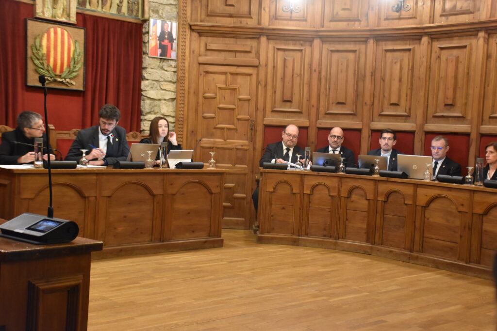 La sessió del consell de comú. Foto: I. M. (ANA)