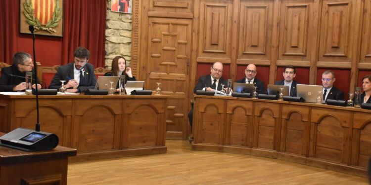 La sessió del consell de comú. Foto: I. M. (ANA)