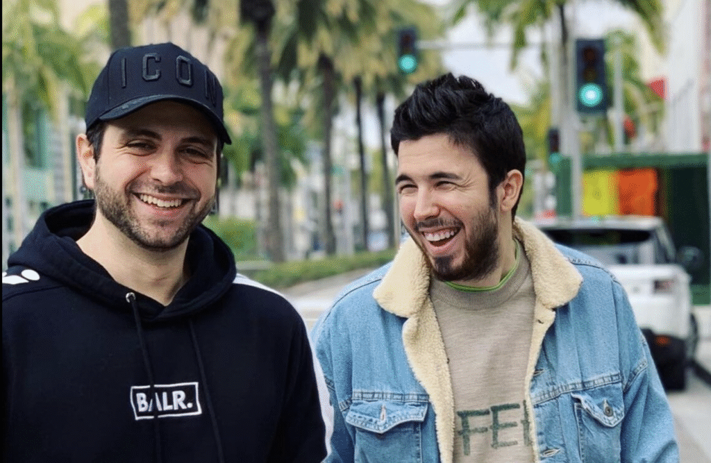 Els youtubers Guillermo Díaz ('Willyrex') i Samuel de Luque ('Vegetta777'). Foto: Google.