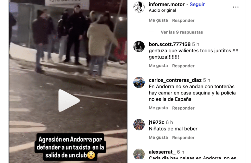 Imatge del vídeo. Foto: Instagram.