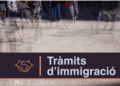 Imatge de la pàgina de tràmits d'immigració. Foto: Govern.