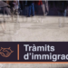 Imatge de la pàgina de tràmits d'immigració. Foto: Govern.