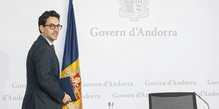 Guillem Casal, ministre portaveu del Govern d'Andorra.