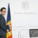 Guillem Casal, ministre portaveu del Govern d'Andorra.